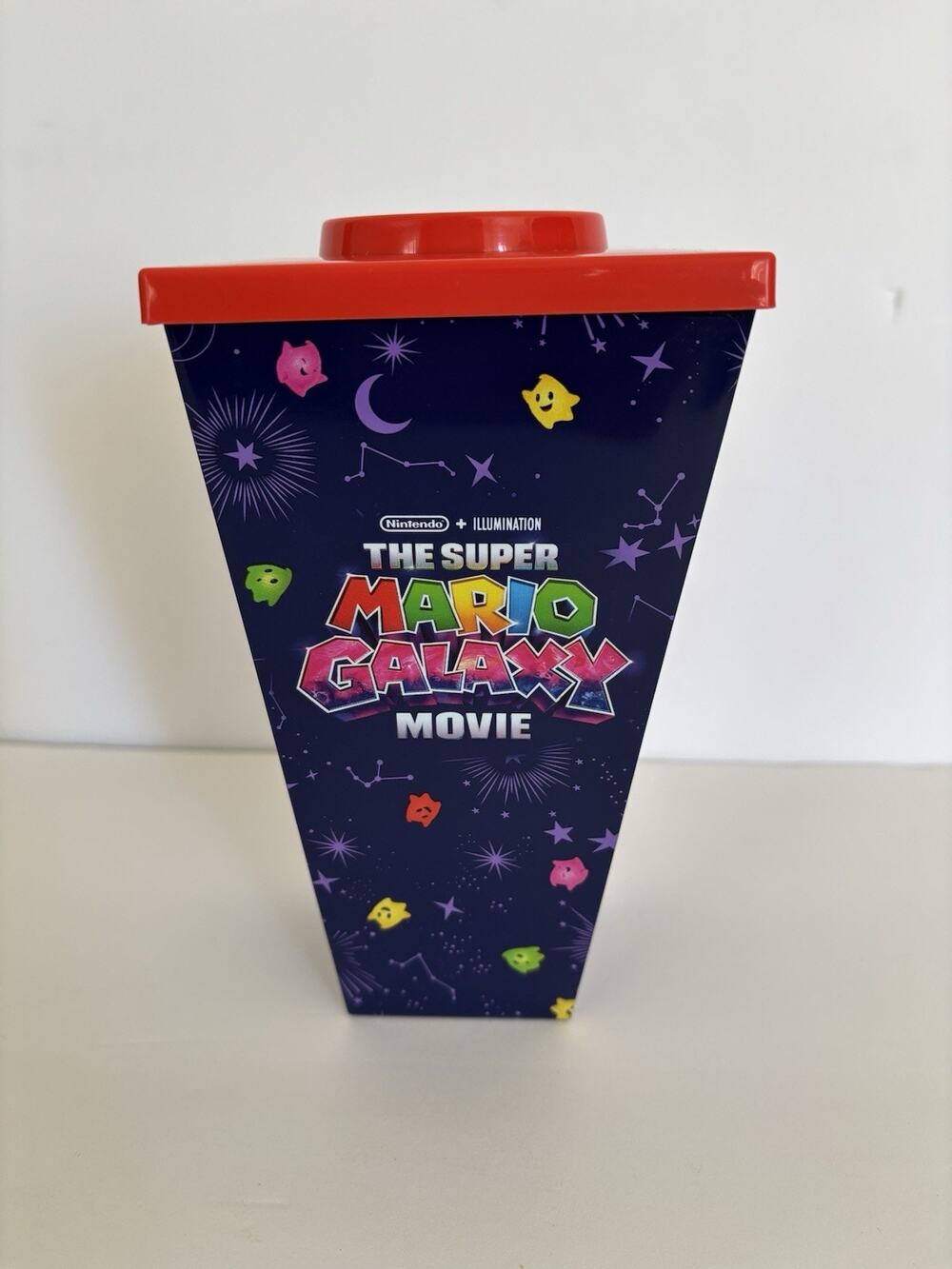 Super Mario Galaxy Movie Square LUMA Stars Cup -No Straw